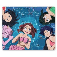 Коврик для мышки прямоугольный Boku no Hero Academia - Ochako Uraraka, Momo Yaoyorozu, Tsuyu Asui, Mina Ashido, Kyouka Jirou