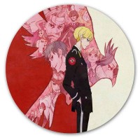 Коврик для мышки круглый ACCA -ku Kansatsu-ka Jean Otus