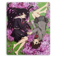 Коврик для мышки прямоугольный Jigoku Shoujo Mitsuganae Enma Ai & Yuzuki Mikage