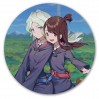 Коврик для мышки круглый Little Witch Academia Diana and Atsuko 