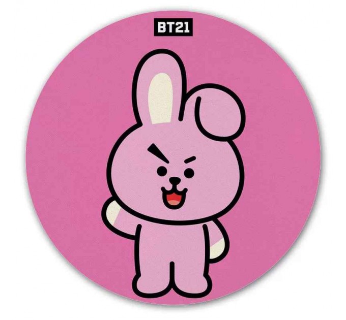 Коврик для мышки круглый BT21 - COOKY 