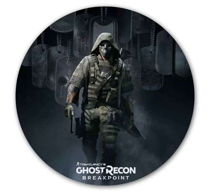 Коврик для мышки круглый Ghost Recon Breakpoint Walker 