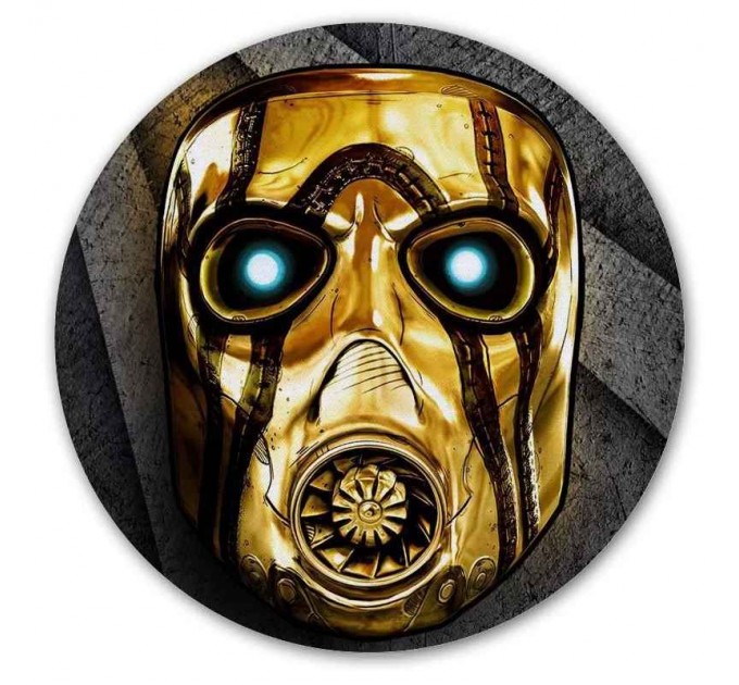 Коврик для мышки круглый Borderlands 3 Bandit Mask 