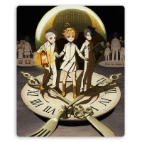 Коврик для мышки прямоугольный Yakusoku no Neverland Norman, Ray и Emma