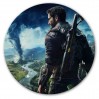 Коврик для мышки круглый Just Cause 4 Ricco Rodriguez 