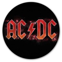 Коврик для мышки круглый AC/DC Logo