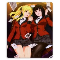 Коврик для мышки прямоугольный Kakegurui - Mary Saotome и Yumeko Jabami