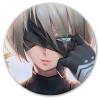 Коврик для мышки круглый NieR: Automata - YoRHa -gou