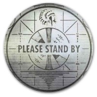 Коврик для мышки круглый Fallout - Please Stand By