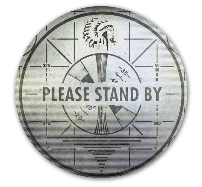 Коврик для мышки круглый Fallout - Please Stand By 