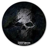 Коврик для мышки круглый Ghost Recon Breakpoint Skull