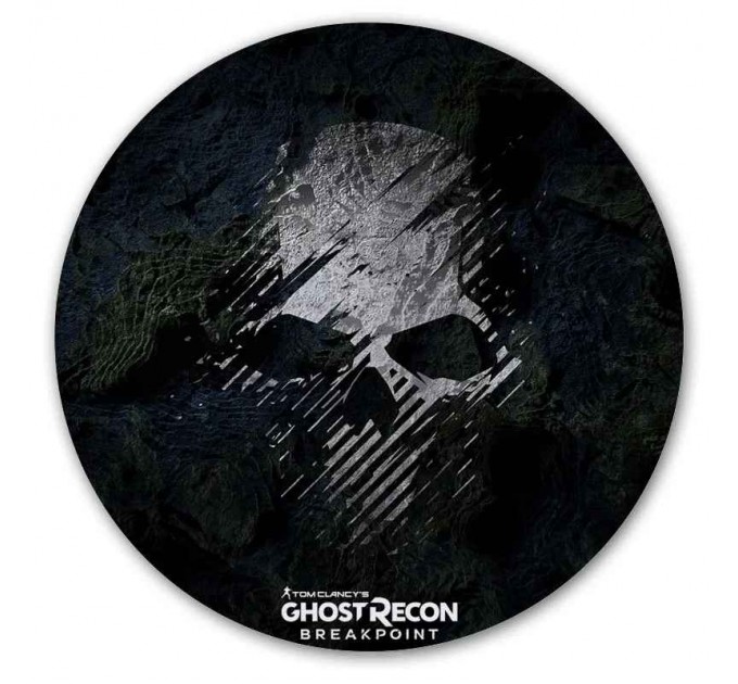 Коврик для мышки круглый Ghost Recon Breakpoint Skull 