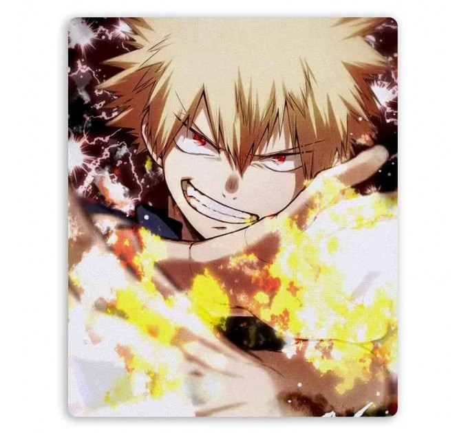 Коврик для мышки прямоугольный Boku no Hero Academia Katsuki 