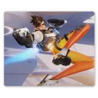 Коврик для мышки прямоугольный Overwatch - Tracer