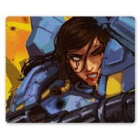 Коврик для мышки прямоугольный Overwatch - Pharah