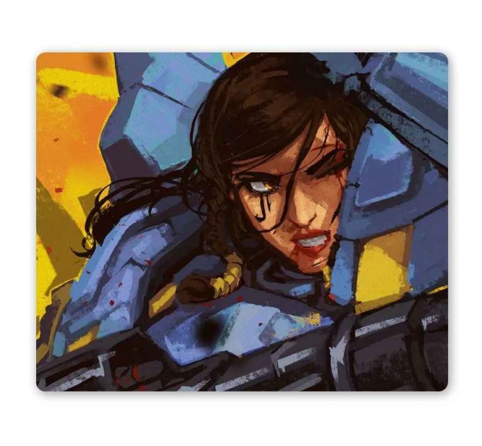 Коврик для мышки прямоугольный Overwatch - Pharah 