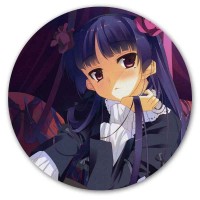 Коврик для мышки круглый OreImo - Kuroneko