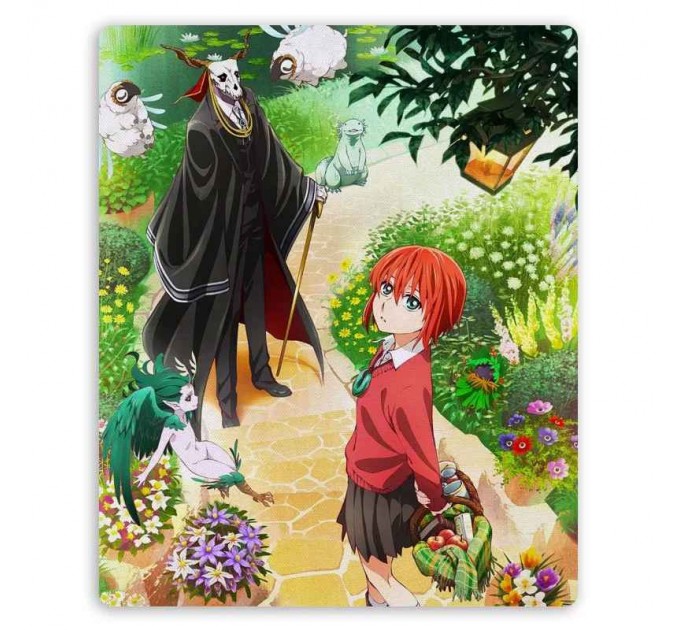 Коврик для мышки прямоугольный Mahou Tsukai no Yome - Elias Answorth, Chise Hatori 