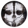 Коврик для мышки круглый COD Ghosts Skull 