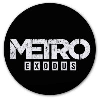 Коврик для мышки круглый METRO Exodus logo