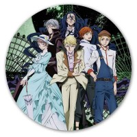 Коврик для мышки круглый Bungou Stray Dogs The Guild