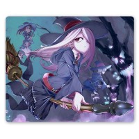 Коврик для мышки прямоугольный Little Witch Academia Kagari Atsuko, Lotte Yanson, Sucy Manbavaran