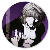 Коврик для мышки круглый Saiyuki / Саюки - Санзо Гэнджо