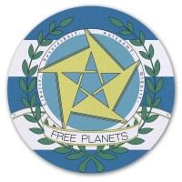 Коврик для мышки круглый The Legend of the Galactic Heroes - Free Planets Alliance