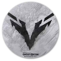 Коврик для мышки круглый Ghost Recon Breakpoint Wolves Emblem