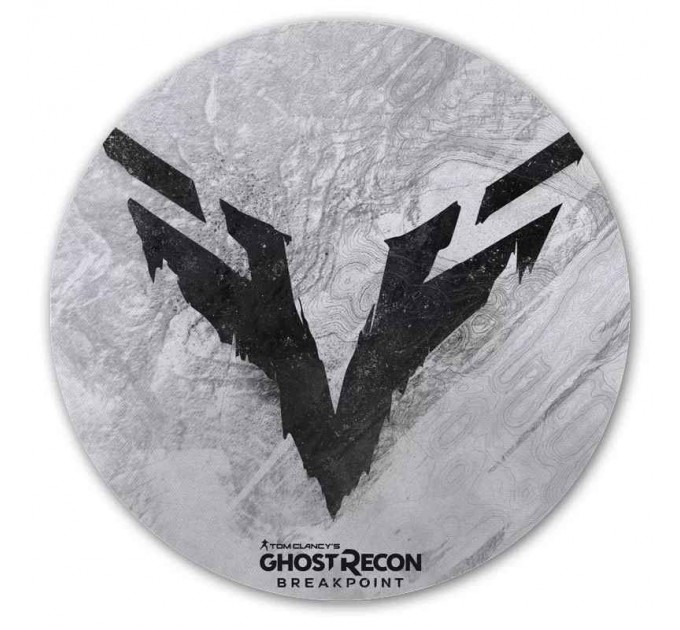 Коврик для мышки круглый Ghost Recon Breakpoint Wolves Emblem 