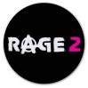 Коврик для мышки круглый Rage 2 Logo 