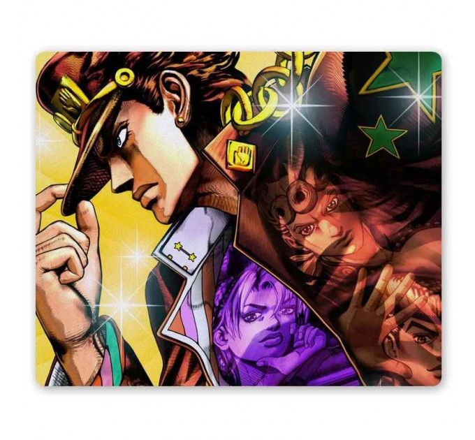 Коврик для мышки прямоугольный JoJo's Bizarre Adventure - Joutarou Kuujou 