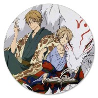 Коврик для мышки круглый Natsume Yuujinchou 