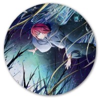 Коврик для мышки круглый Mahou Tsukai no Yome - Chise Hatori