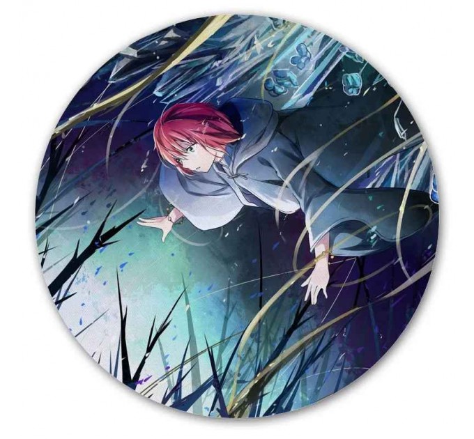 Коврик для мышки круглый Mahou Tsukai no Yome - Chise Hatori 