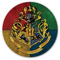 Коврик для мышки круглый Harry Potter Hogwarts Logo