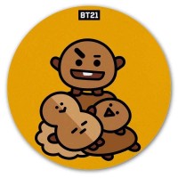 Коврик для мышки круглый BT - SHOOKY