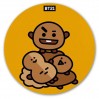 Коврик для мышки круглый BT21 - SHOOKY 