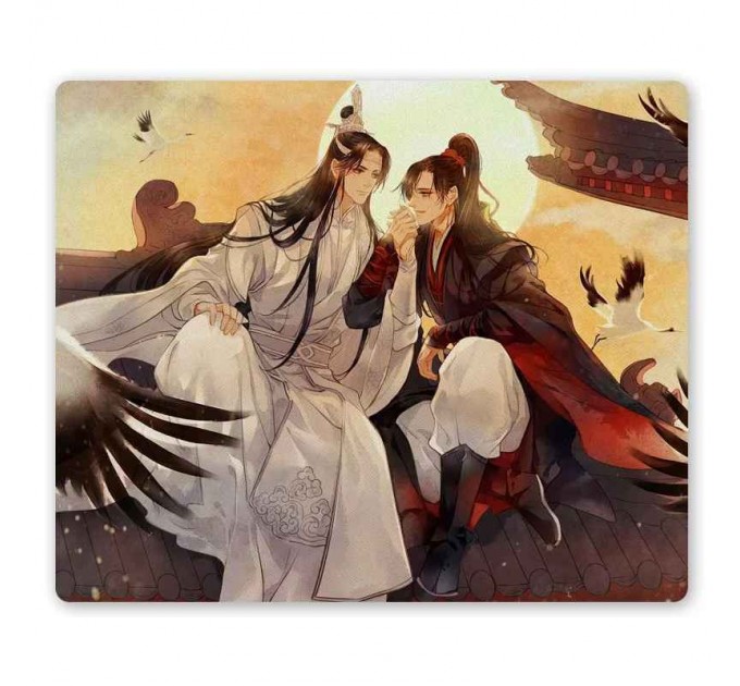 Коврик для мышки прямоугольный Mo Dao Zu Shi - Lan WangJi и Wei WuXian 