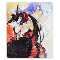 Коврик для мышки прямоугольный Date A Live Miku Izayoi, Kurumi Tokisaki