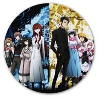 Коврик для мышки круглый Steins Gate Zero