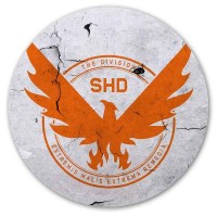 Коврик для мышки круглый The Division - SHD Logo