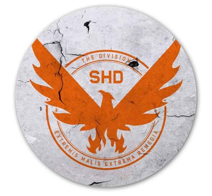 Коврик для мышки круглый The Division - SHD Logo 