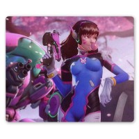 Коврик для мышки прямоугольный Overwatch - D.Va