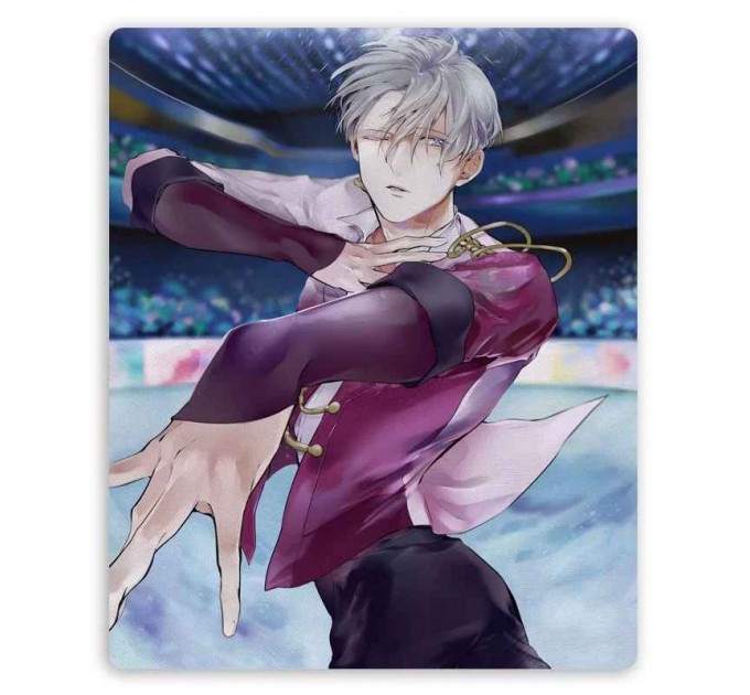 Коврик для мышки прямоугольный Yuri!!! on Ice Victor Nikiforov 