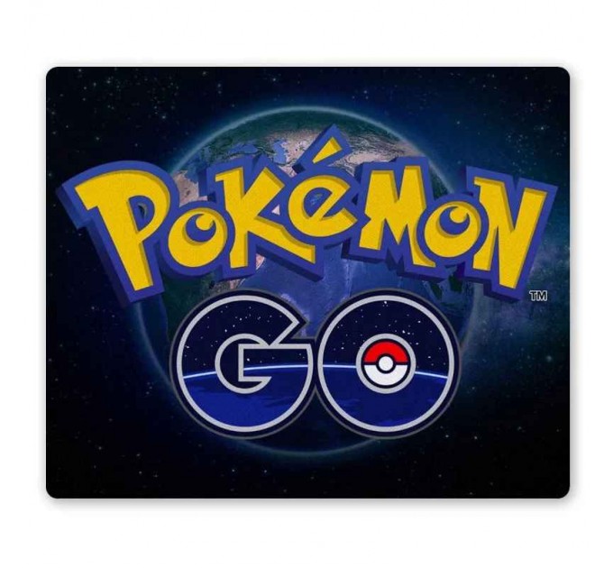 Коврик для мышки прямоугольный Pokemon GO Logo 