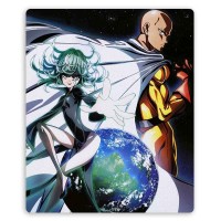 Коврик для мышки прямоугольный One Punch Man - Saitama and Tatsumaki