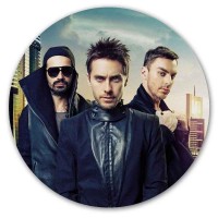 Коврик для мышки круглый  Seconds to Mars /  секунд до Марса 