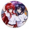 Коврик для мышки круглый High School DxD - Rias Gremory, Akeno Himejima 