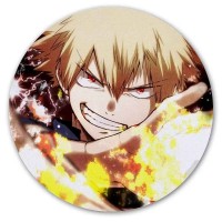 Коврик для мышки круглый Boku no Hero Academia Katsuki